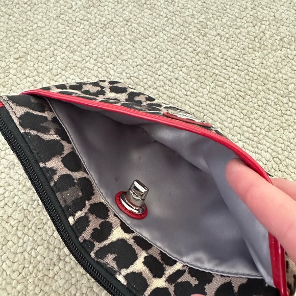 Coach Cheetah Print Wristlet - Picture 3 of 7